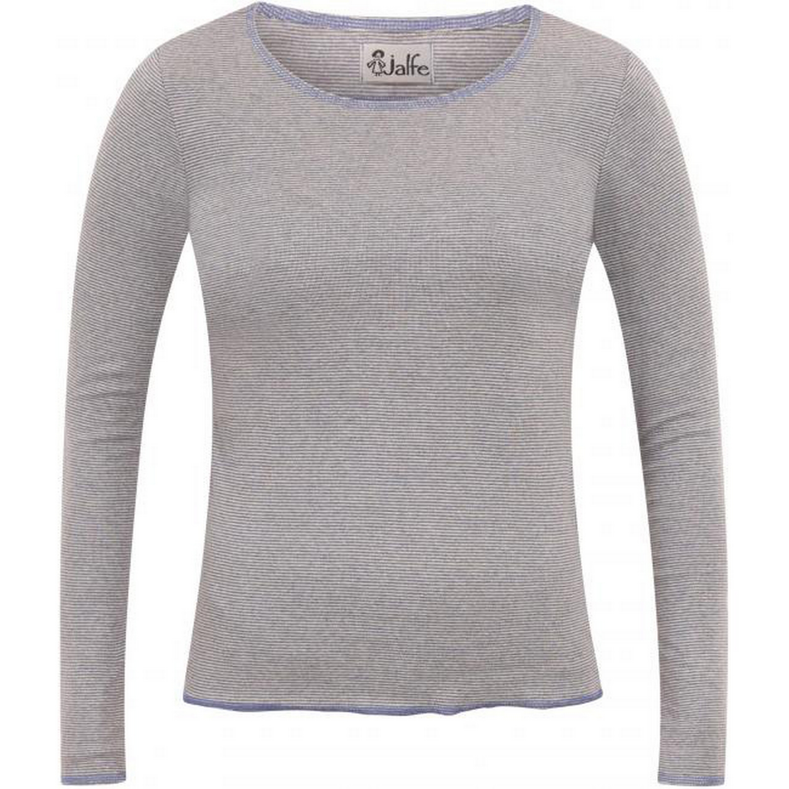 graues langarmshirt von jalfe
